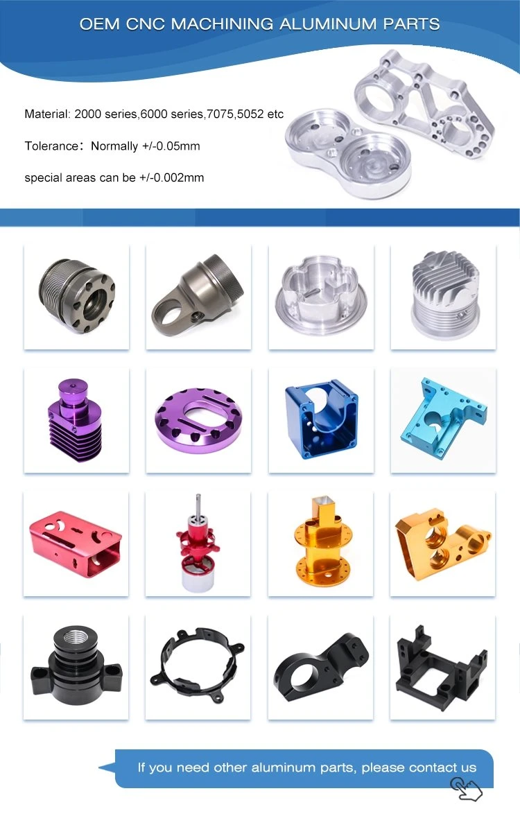 CNC aluminum spare parts